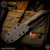 Chris Reeve Knives Fixed: Inyoni - Black Micarta