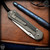 Chris Reeve Knives Folder: Sebenza 31 Large Inlay - Insingo Black Micarta