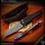 Pro-Tech Knives: Malibu Reverse Tanto - Stonewashed/Black Nexus - CCKS Spring