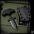 RMJ Tactical Fixed Blade: BUB Dagger - Blackout