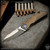 Shirogorov Knives x Dmitry Sinkevich: Fat Strip - Tumbled/Bronze