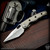 Sean O'Connell Knives: Mini G - San Mai/Titanium Engraved