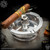 Starlingear Ashtray: Slickster - Aluminum/Silver (SG3805)