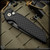 Pro-Tech Knives: TR-3 Integrity - Black/Black Textured Relic