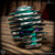 Dmitry Streltsov Bead: Lucky Kat - Titanium Green/Purple