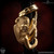Dmitry Streltsov Bead: Frog - Gold/Gemstones