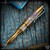 Dmitry Streltsov Pen: Zeppelin - Titanium Bad Teddy Engraved Bronze/Blue (DSP0672)