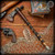 RMJ Tactical Tomahawk: Gold Point Patriot Pipe Tomahawk - File Branded (RMJ0938)