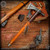 RMJ Tactical Tomahawk: Gold Point Patriot Pipe Tomahawk - Leather Wrap (RMJ0940)