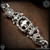Starlingear Bracelet: Slickster w/Cross  - Silver