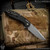 Pro-Tech Knives: Cambria 2 - Stonewashed/Black w/Techno Carbo Inlay - Blade 2025