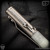 Fellhoelter TiBolt Pen - Titanium Tumbled/Jade G10 w/Drip Tip