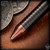 Fellhoelter TiBolt Pen - Zirconium w/Copper Tip + Fap Cap Cptn Axel Collab