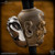 Dmitry Streltsov Bead: Netsuke Mask - Titanium