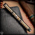 Dmitry Streltsov Pen: Kamikaze - Tsuba Engraved (DSP0713)