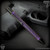 Nottingham Tactical Pen: Standard - Titanium Two Tone Purple YKNOTT - Single Lock
