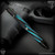 Nottingham Tactical Pen: G2 Mini - Titanium Two Tone Teal - Spiral Fluted - Single Lock