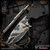 Blackside Customs: Strider SLCC Drop Point - Digicam/Black Monkey Edge FRAG Pattern