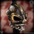 Starlingear Bead: Barbarian Monkey w/Battle Damage - Silver/Brass