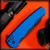 Pro-Tech Knives: Malibu Reverse Tanto - Black/Blue