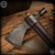 RMJ Tactical Tomahawk: Gold Point Patriot Pipe Tomahawk - Leather Wrap/File Branded (RMJ0982)