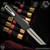 Core Edge Knives: 0331 Echo D/E Tanto - Two Tone/Black Monkey Edge FRAG Pattern