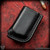 Del Fatti Leather: SM Snap-On Mag Carrier - P7 PSP - Black