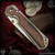 Chris Reeve Knives Folder: Sebenza 31 Small Inlay - Insingo Macassar Ebony