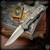Chris Reeve Knives Folder: Sebenza 31 Small - Drop Point Forever Flag Left Handed