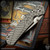 Chris Reeve Knives Folder: Sebenza 31 Small - Drop Point Forever Flag Left Handed