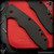 Hinderer Scale: XM-18 3.5 Inch Titanium - Battle Black Monkey Edge FRAG Pattern