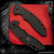 Hinderer Scale: XM-18 3.5 Inch Titanium - Battle Black Monkey Edge FRAG Pattern