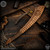 RMJ Tactical: Gold Point Red Stick War Club - Death God Natural