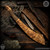 RMJ Tactical: Gold Point Red Stick War Club - Thunderbird Natural