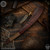 RMJ Tactical: Gold Point Red Stick War Club - Striped Red