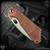Strider Knives Folder: SMF Tanto - Two Tone/Copper