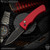 Pro-Tech Knives: Duke 2 - Black/Red - CCKS