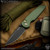 Pro-Tech Knives: TR-3 Integrity - Black/Green Textured Relic - CCKS