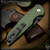 Pro-Tech Knives: TR-3 Integrity - Black/Green Textured Relic - CCKS