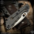 Strider Knives Folder: SnG Dagger Grind - Stonewashed/Camo G10