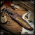 RMJ Tactical Fixed Blade: Marauder - Savage Stainless/Hyena Brown