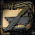Strider Knives Fixed: WP Tanto - Black/OD Green Cord Wrapped (SK2724)