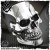 Ace Metal Works Ring: Ace Bolt Skull Large Polished - Silver