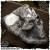 Ace Metal Works Ring: Ace Rough Cut Bolt Skull Large - Silver Textured