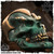 Ace Metal Works Ring: Ace Ming Skull Large - Copper Patina