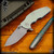 Hinderer Knives: Jurassic Slicer w/Tri-Way - Battle Blue