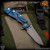 Hinderer Knives: XM-18 3.5 inch Skinny Slicer w/Tri-Way - Battle Blue