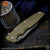 Hinderer Knives: Eklipse 3.5 Inch Wharncliffe w/Tri-Way - Battle Bronze