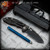 Hinderer Knives: XM-18 3 inch Non-Flipper Slicer w/Tri-Way - Battle Black