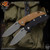 Hinderer Knives: XM-18 3.5 inch Non-Flipper Slicer w/Tri-Way - Working Finish
